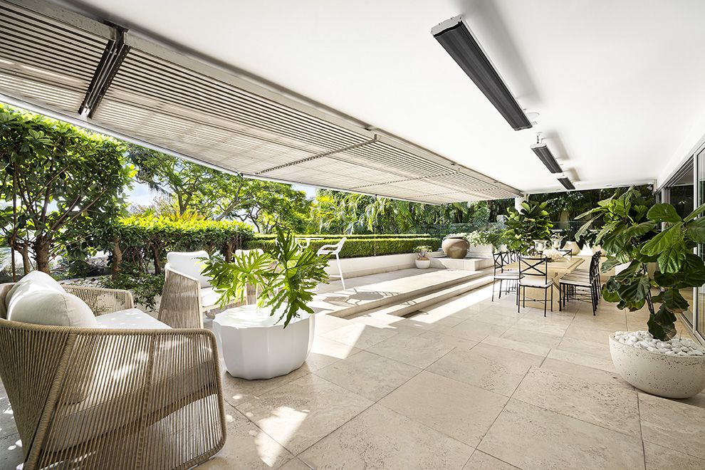 darling point property - outdoor entertainment area