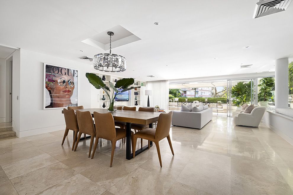 darling point property - open living space
