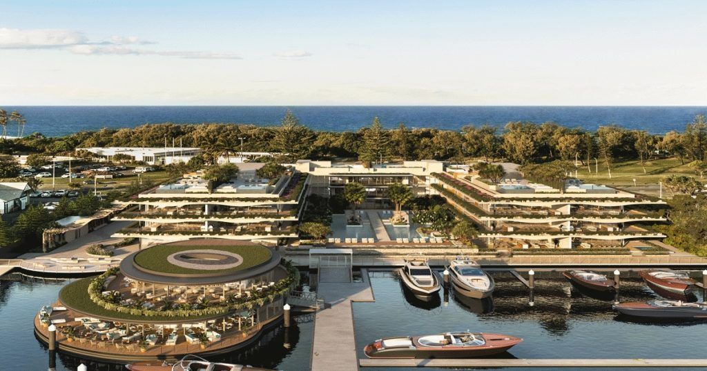 Render of Mantaray Marina