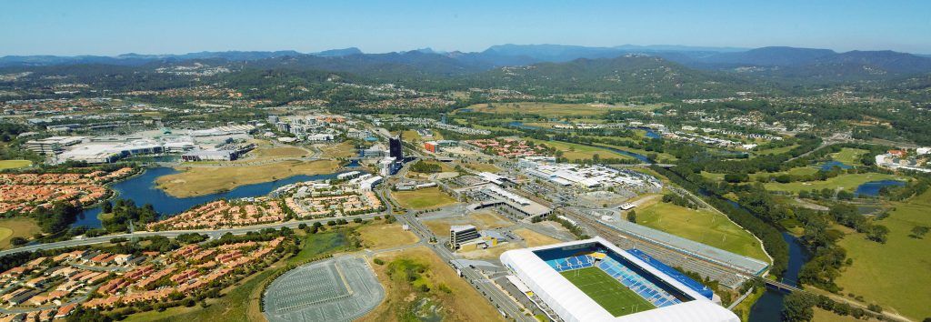 Aerial of Robina, QLD