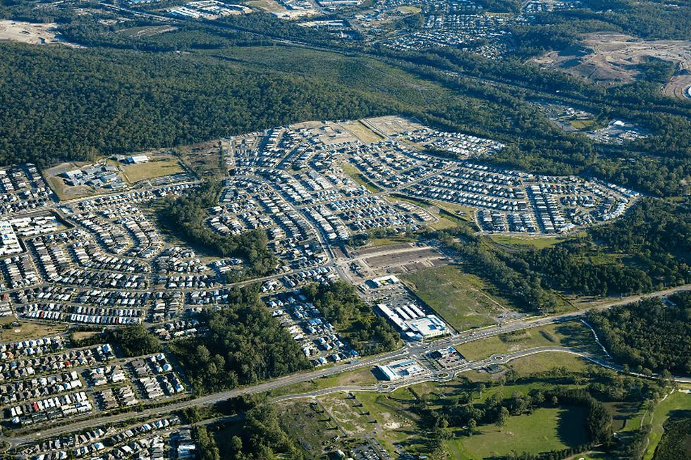 Pimpama, QLD - Aerial View